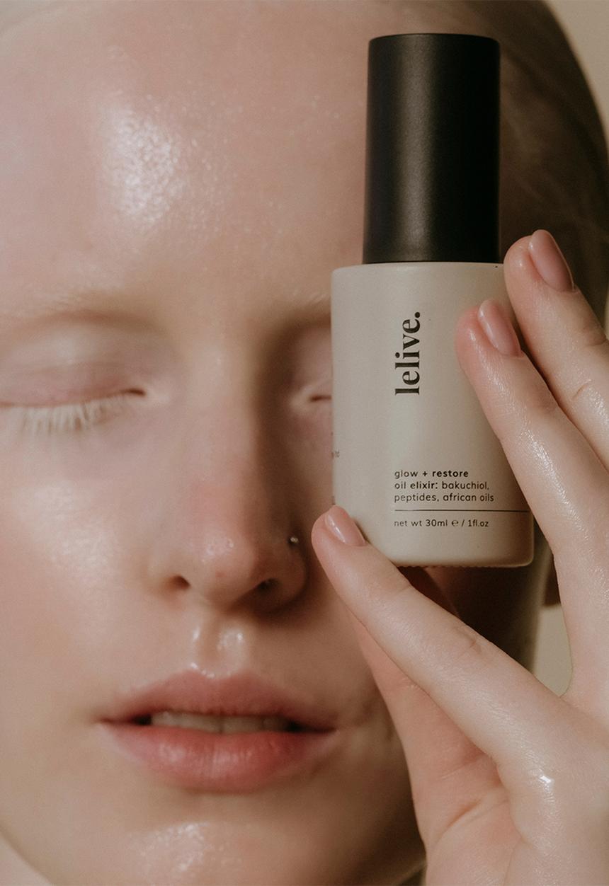 lelive. - nourishing 3-step routine  revitalize, plump + restore