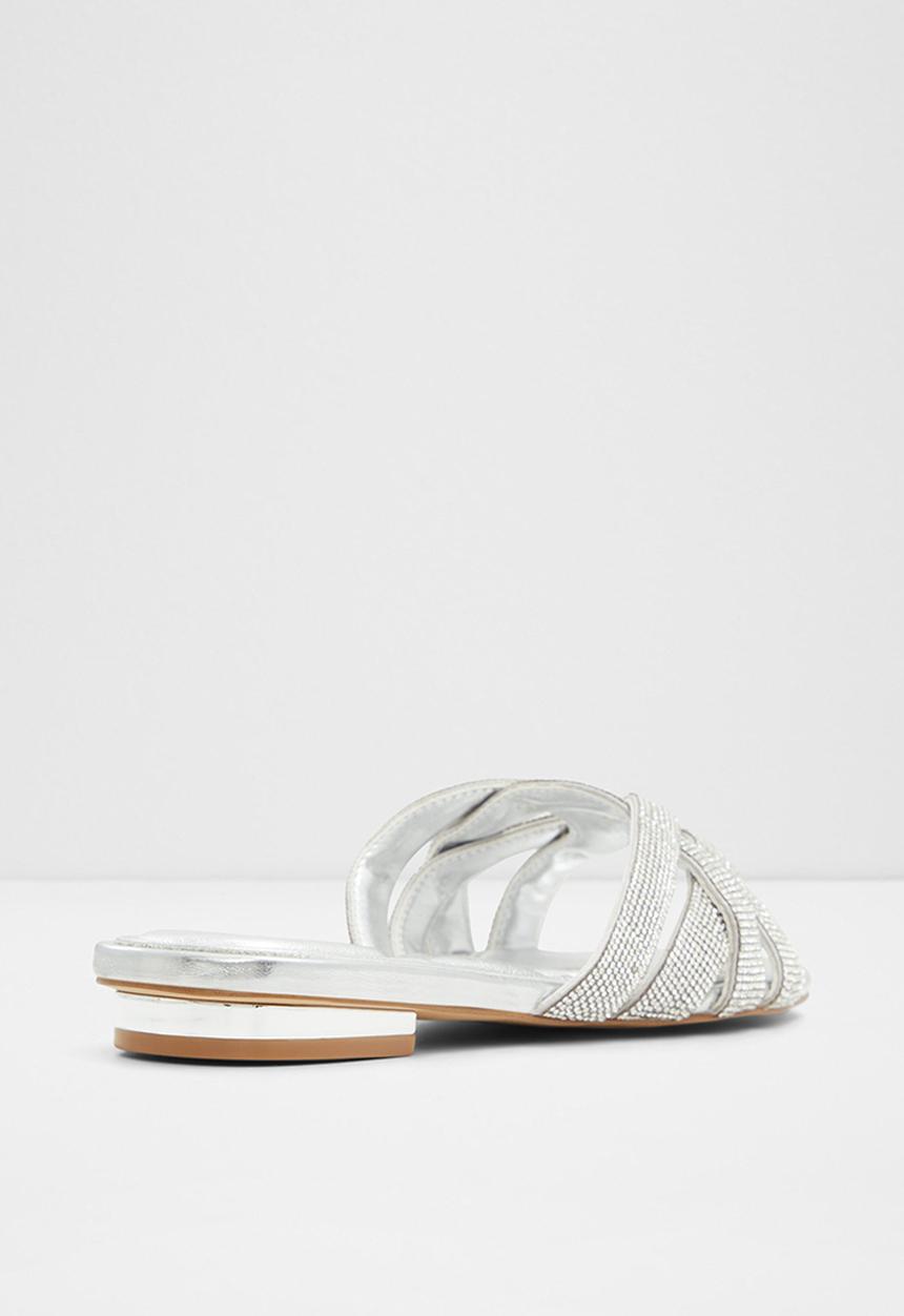 ALDO - Corally slip-on sandal - silver