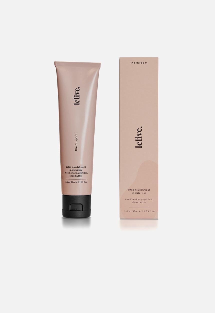 lelive. - the du-pont - shea butter lush moisturiser.