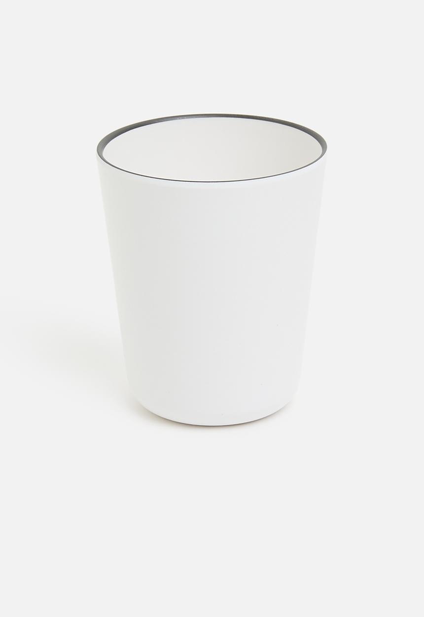 Excellent Houseware - Saga outdoor mug set of 4 - white