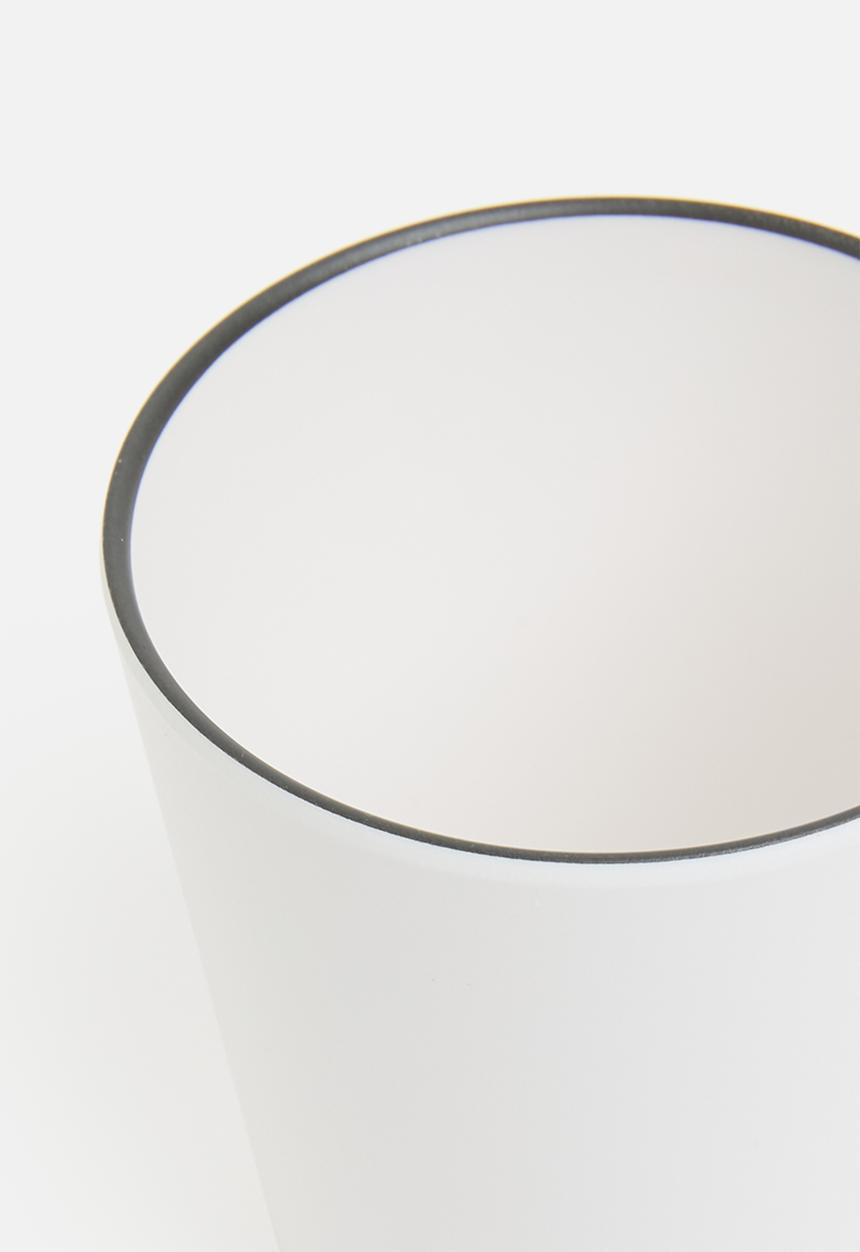 Excellent Houseware - Saga outdoor mug set of 4 - white