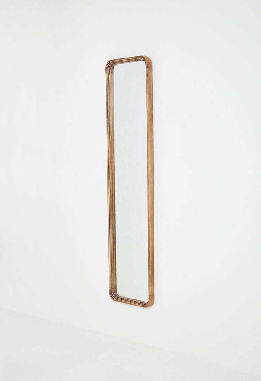Sixth Floor - Wooden Full Length Mirror - Natural