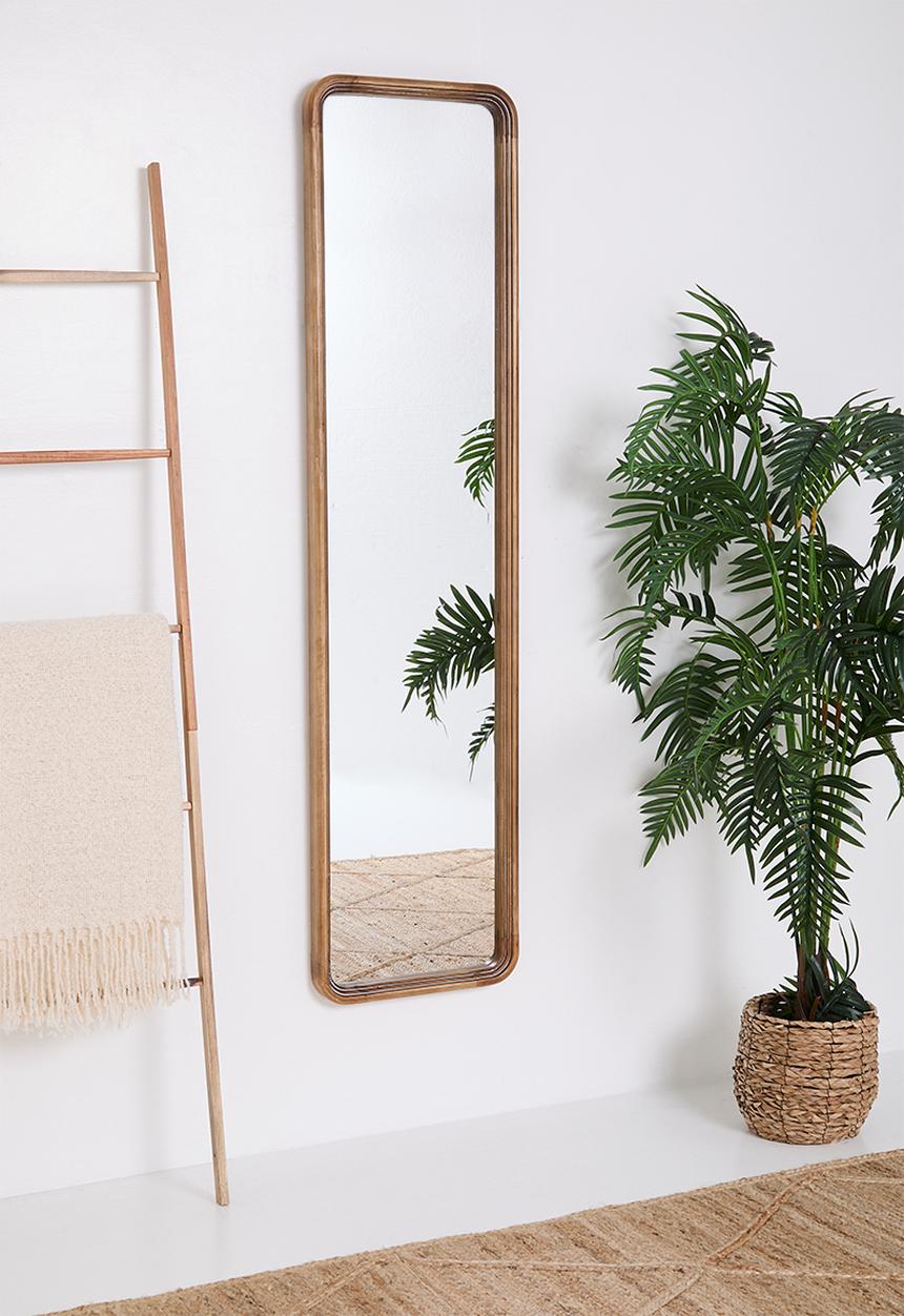 Sixth Floor - Wooden Full Length Mirror - Natural