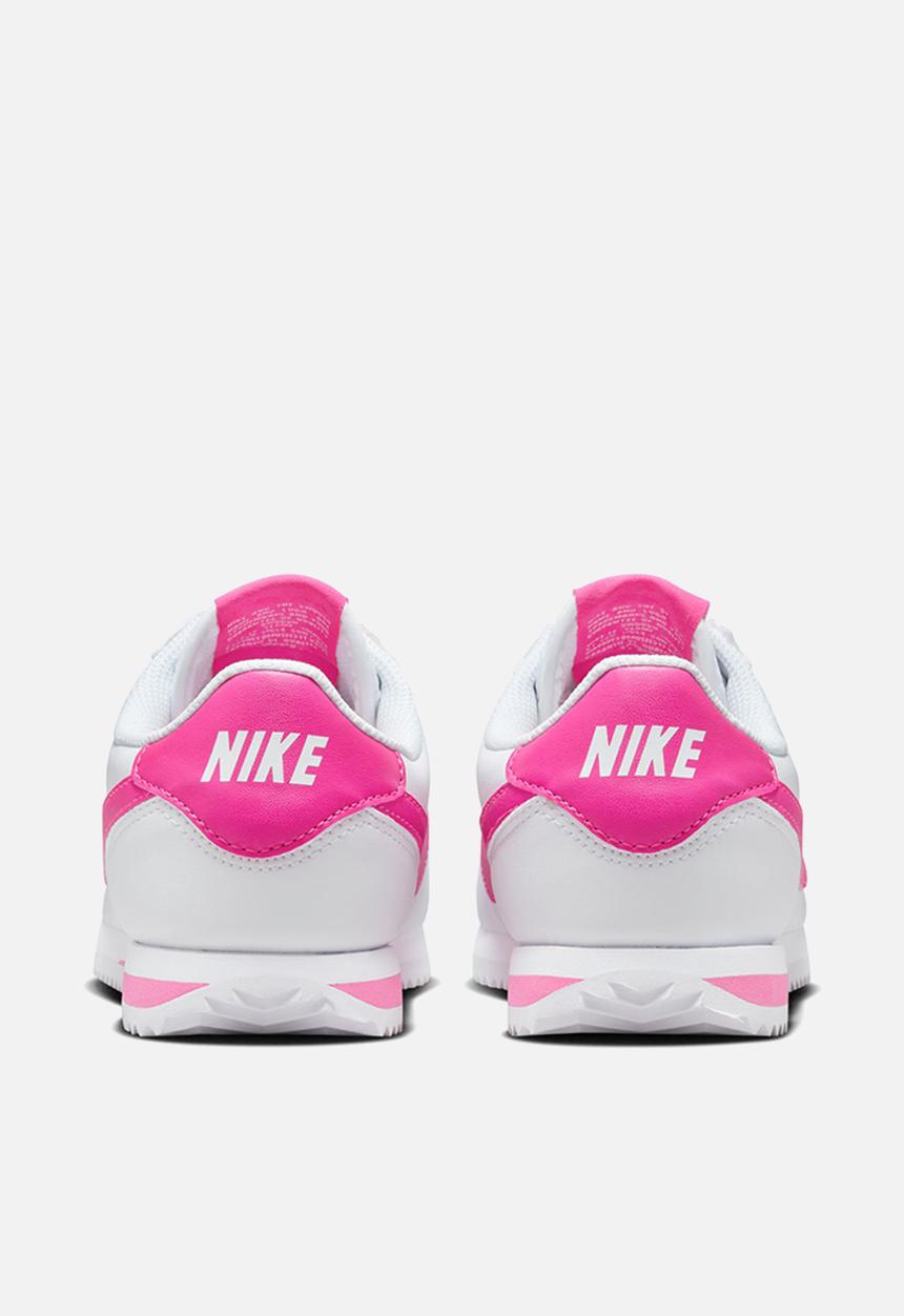 Nike - Nike Kids Cortez Gs - White/Laser Fuchsia