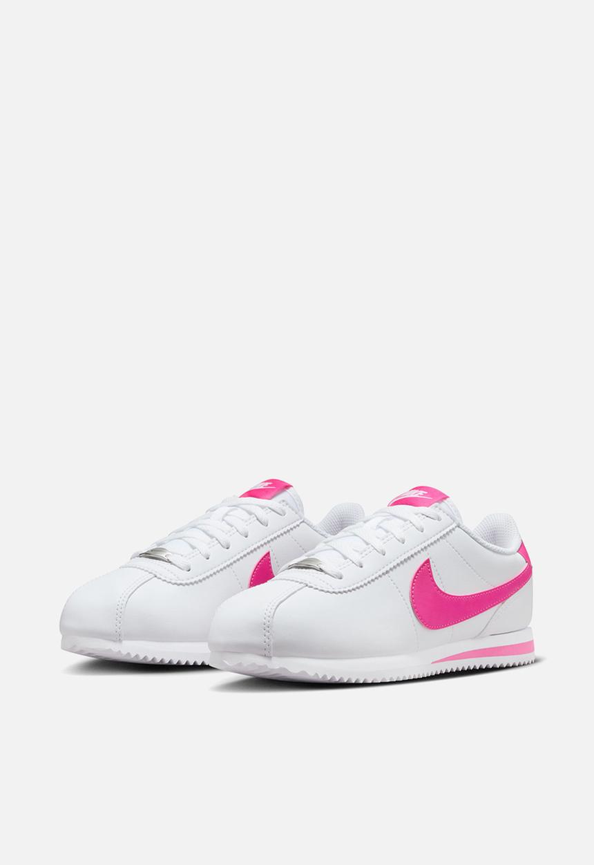 Nike - Nike Kids Cortez Gs - White/Laser Fuchsia