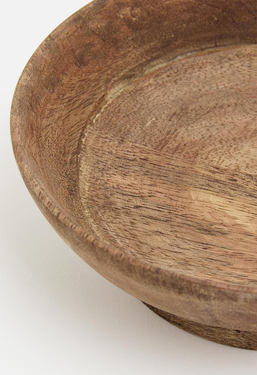 Excellent Houseware - Rondo wooden tapas bowl set of 2 - natural