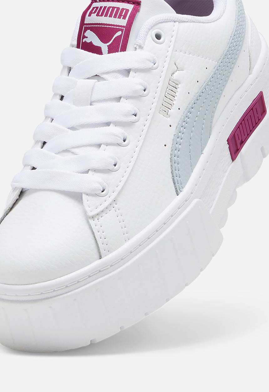 PUMA - Mayze lth jr - puma white-frosted dew