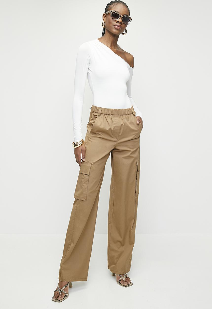 Superbalist - Asymmetrical bodysuit - off white