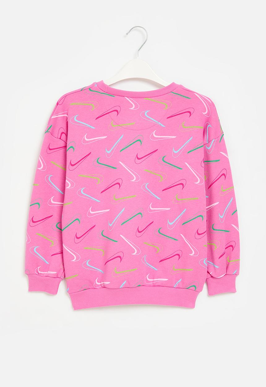 Nike - Nkg swoosh logo bf crew - playful pink