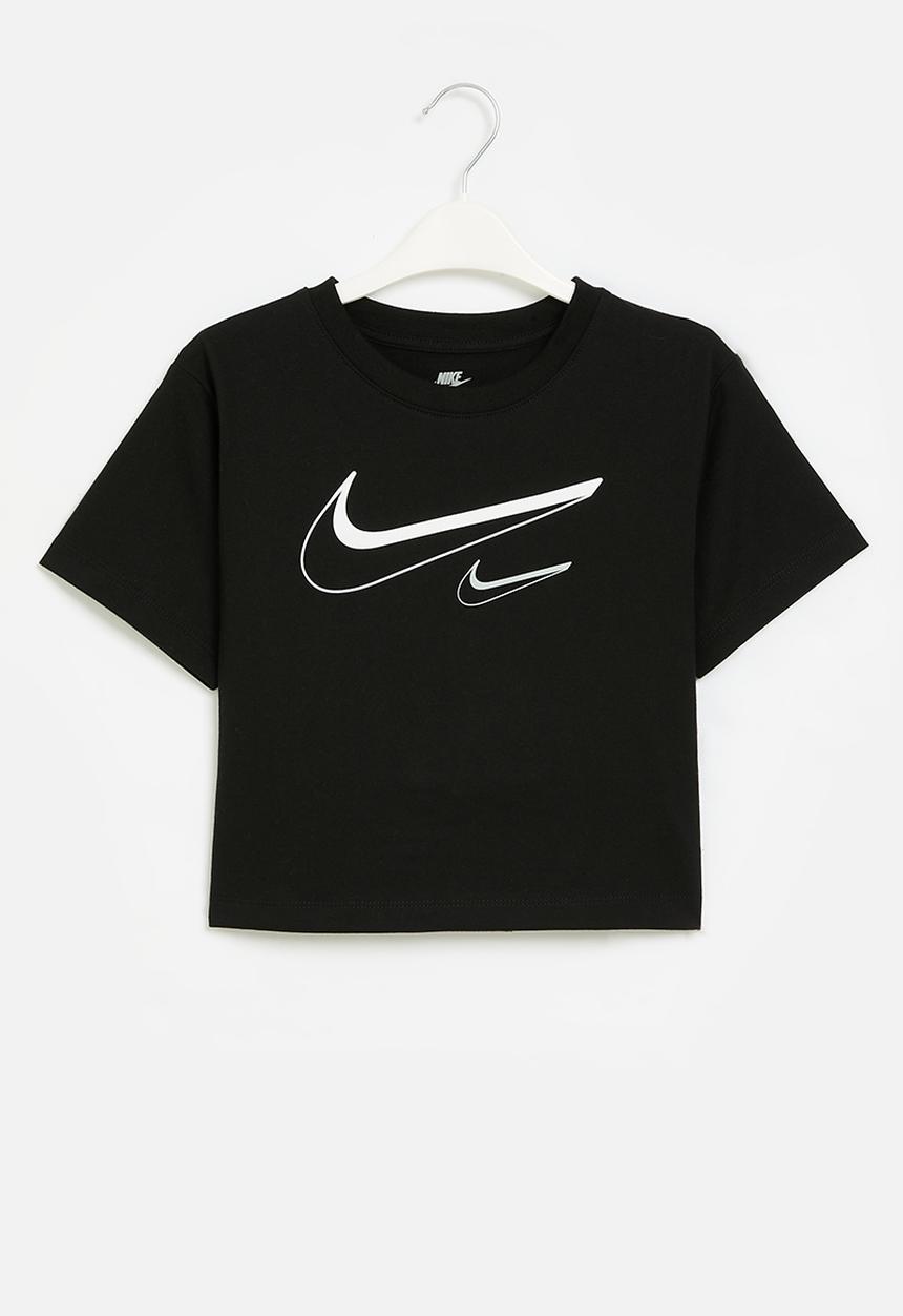 Nike - Nkg swoosh logo boxy tee - black
