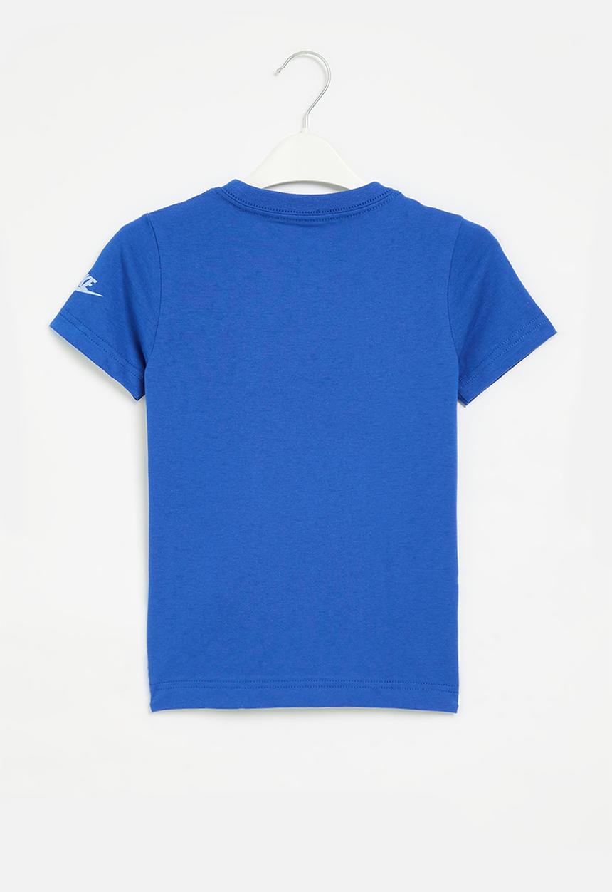 Nike - Nkb nike futura block short sleeve tee - game royal