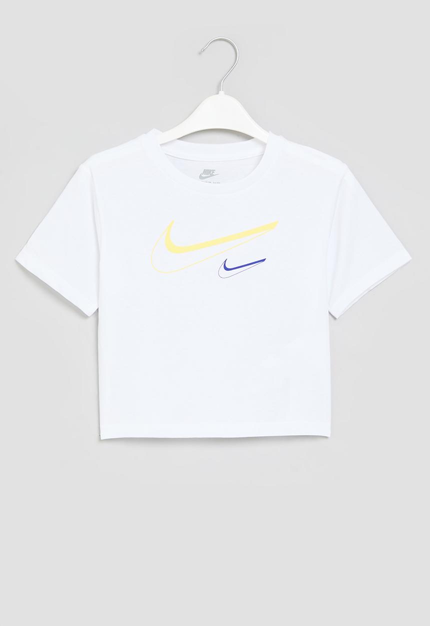 Nike - Nkg swoosh logo boxy tee - white