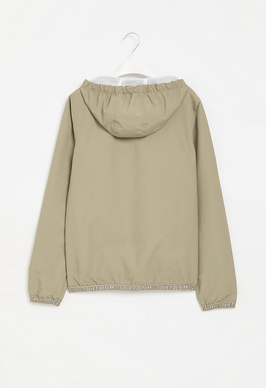 SOVIET - Boys fashion track jacket - taupe