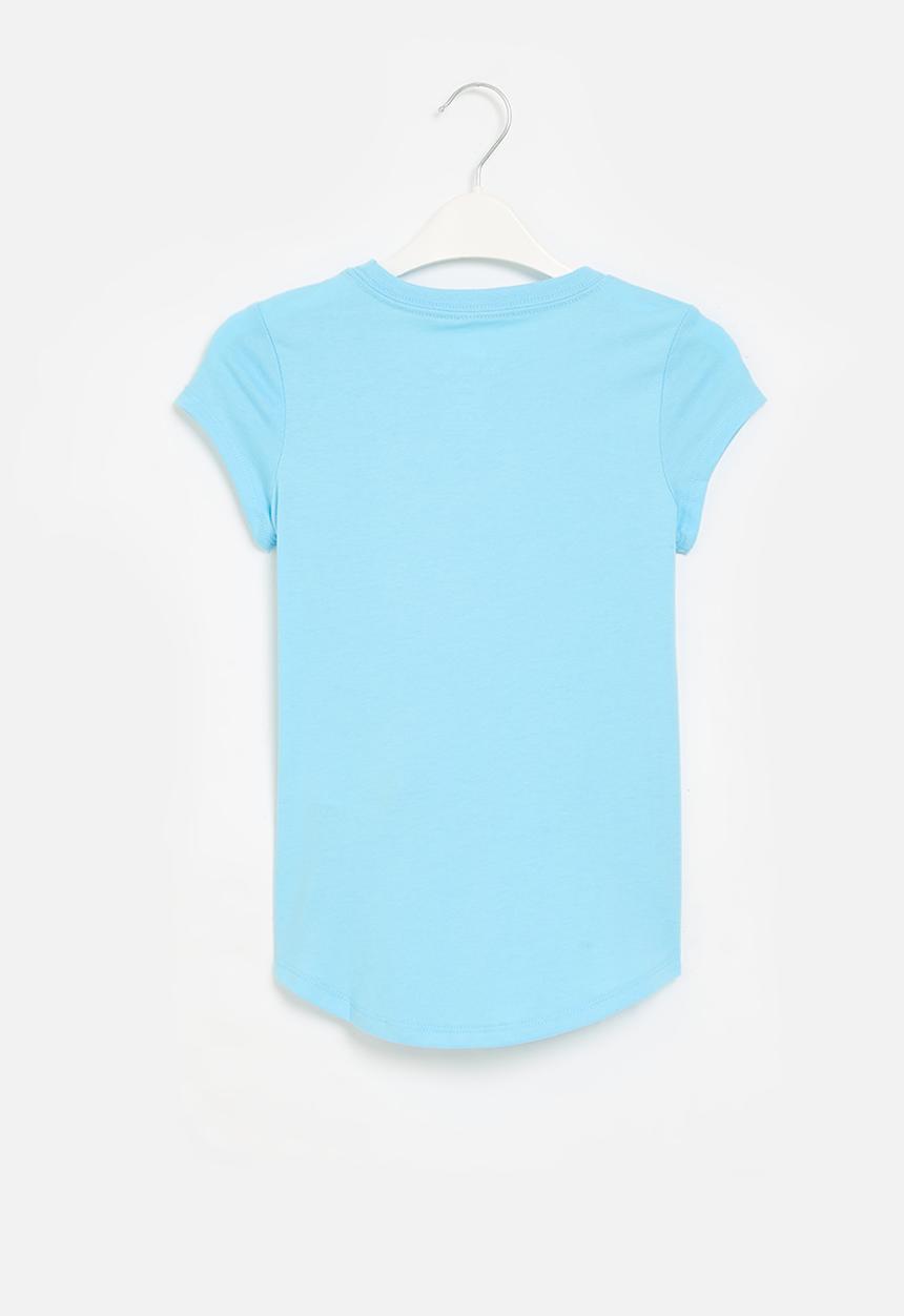 Nike - Nkg script futura short sleeve tee - aquarius blue