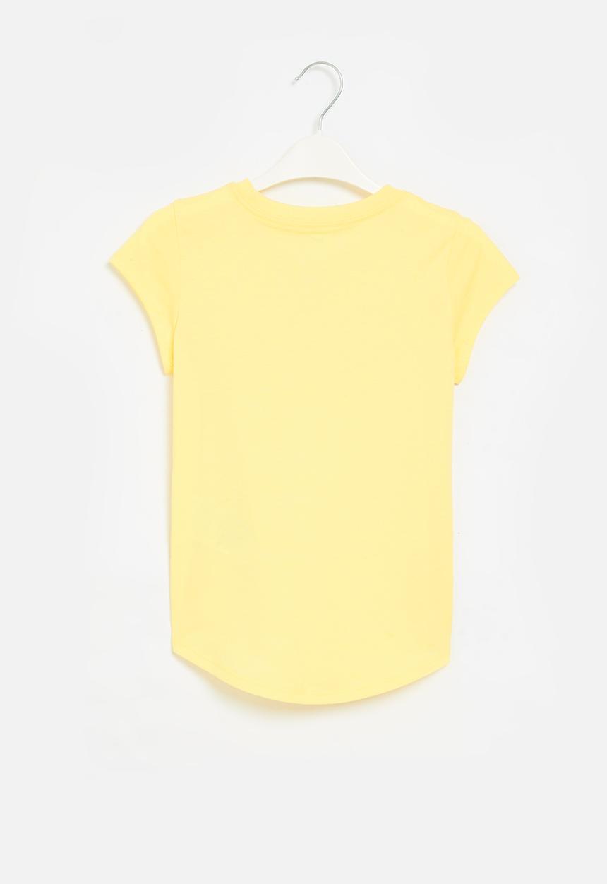 Nike - Nkg jdi swoosh split short sleeve tee - soft yellow