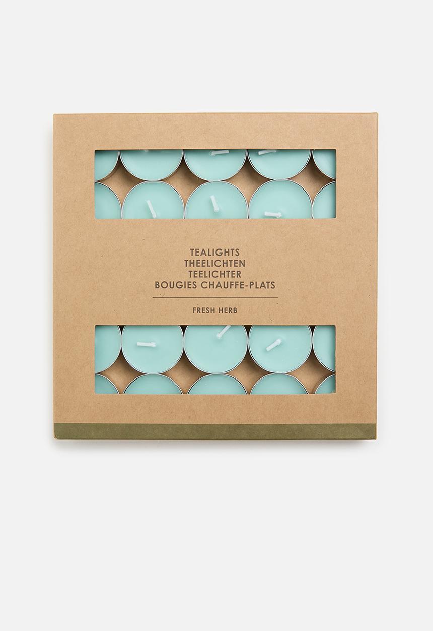 H&S - Lux scented tealight candles - fresh herbs