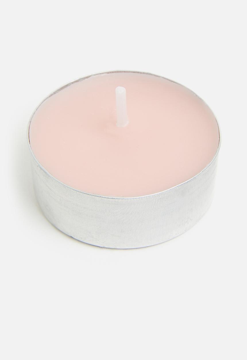 H&S - Lux scented tealight candles - tobacco amber