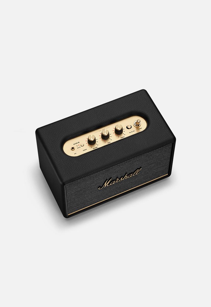 Marshall - Acton iii bluetooth speaker - black