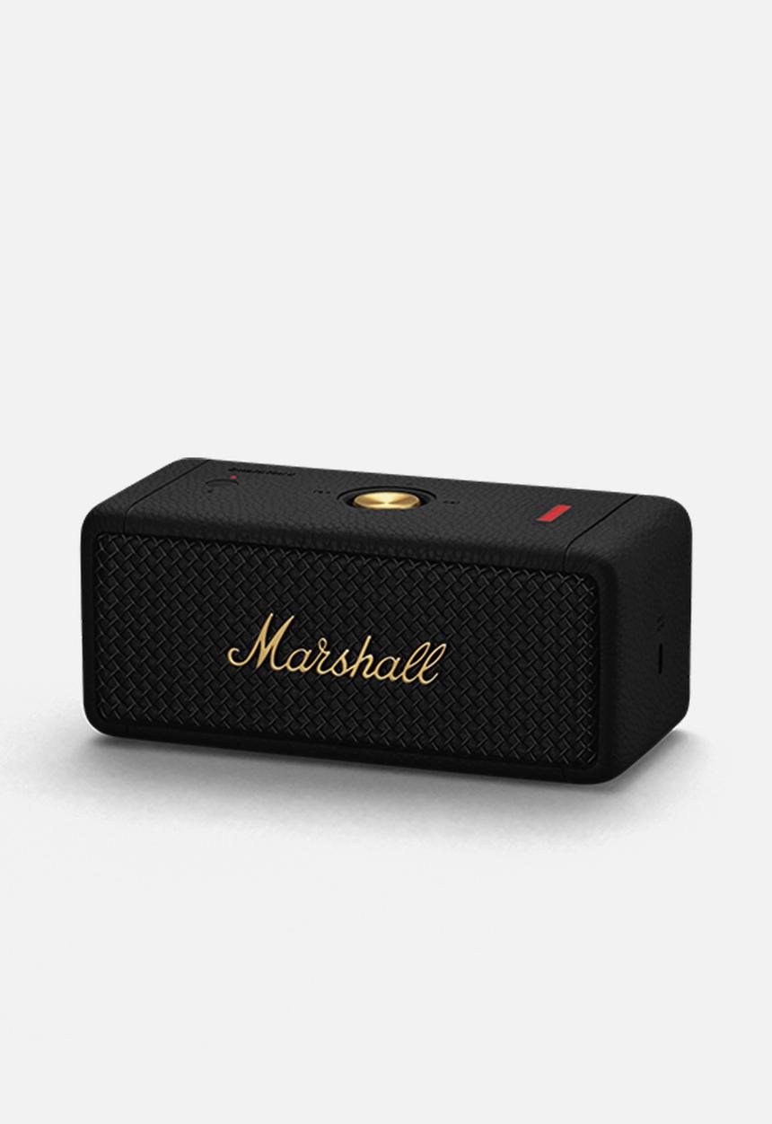Marshall - Emberton II Portable BT Speaker - Black & Brass 