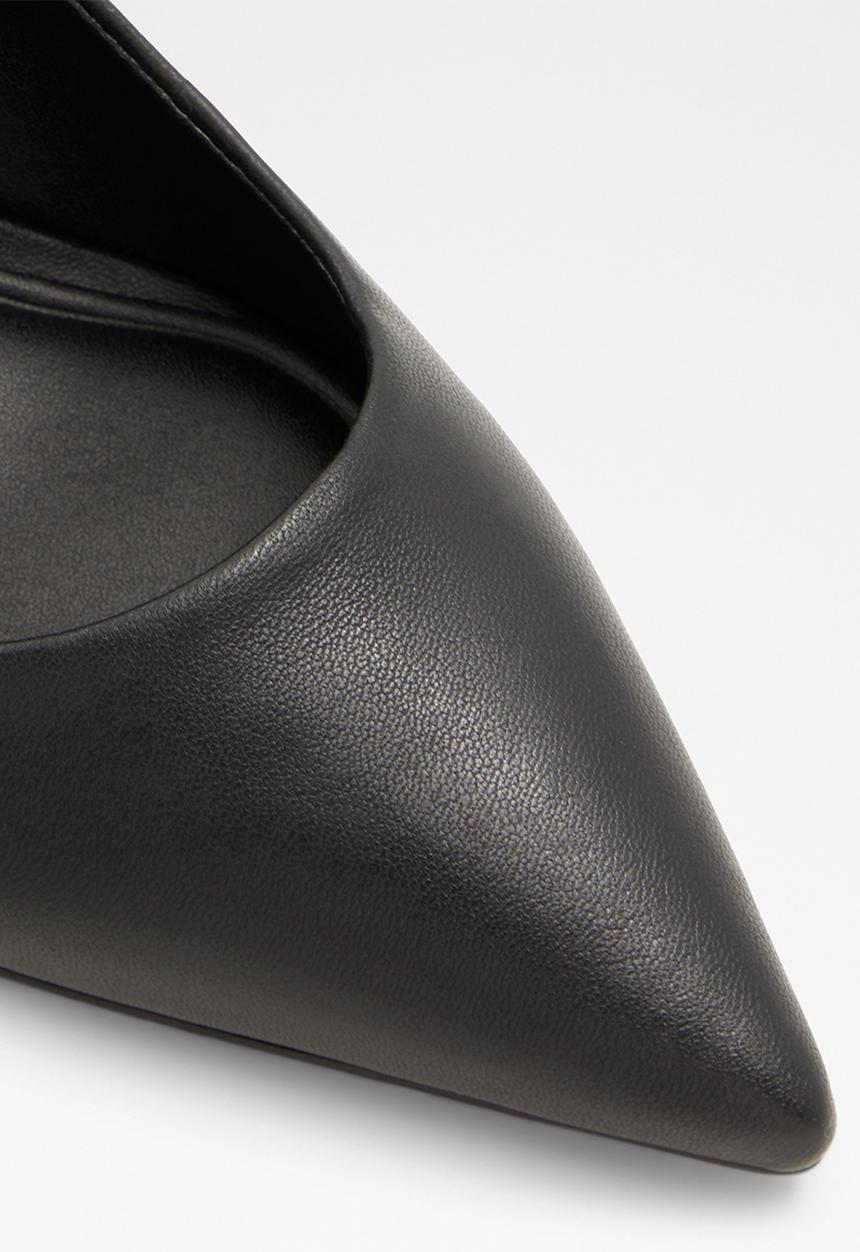 ALDO - Uliana leather block heel - black