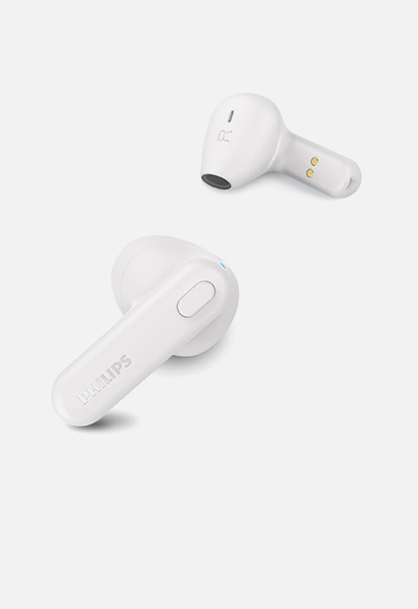 Philips - TAT1138 Pod Style TWS In Ear +IPX4 - WHITE