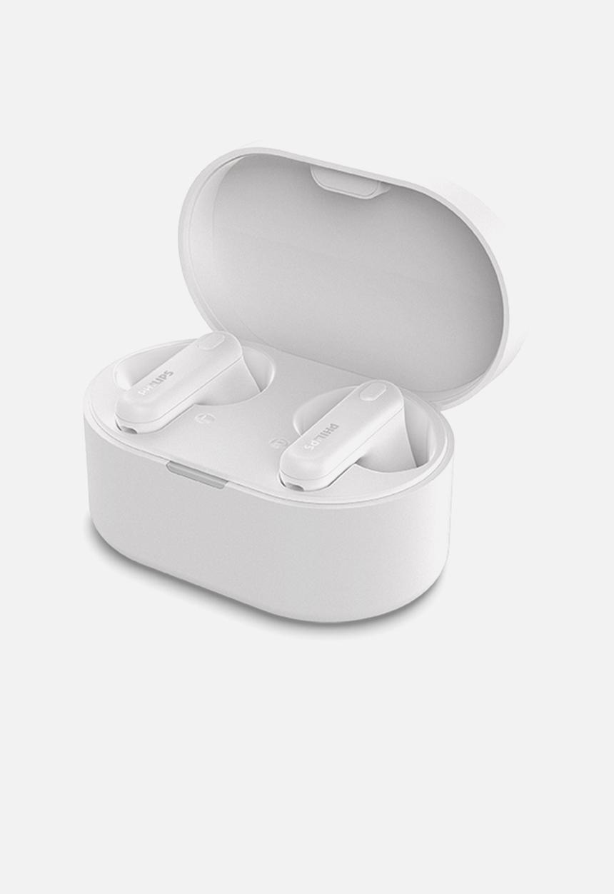 Philips - TAT1138 Pod Style TWS In Ear +IPX4 - WHITE