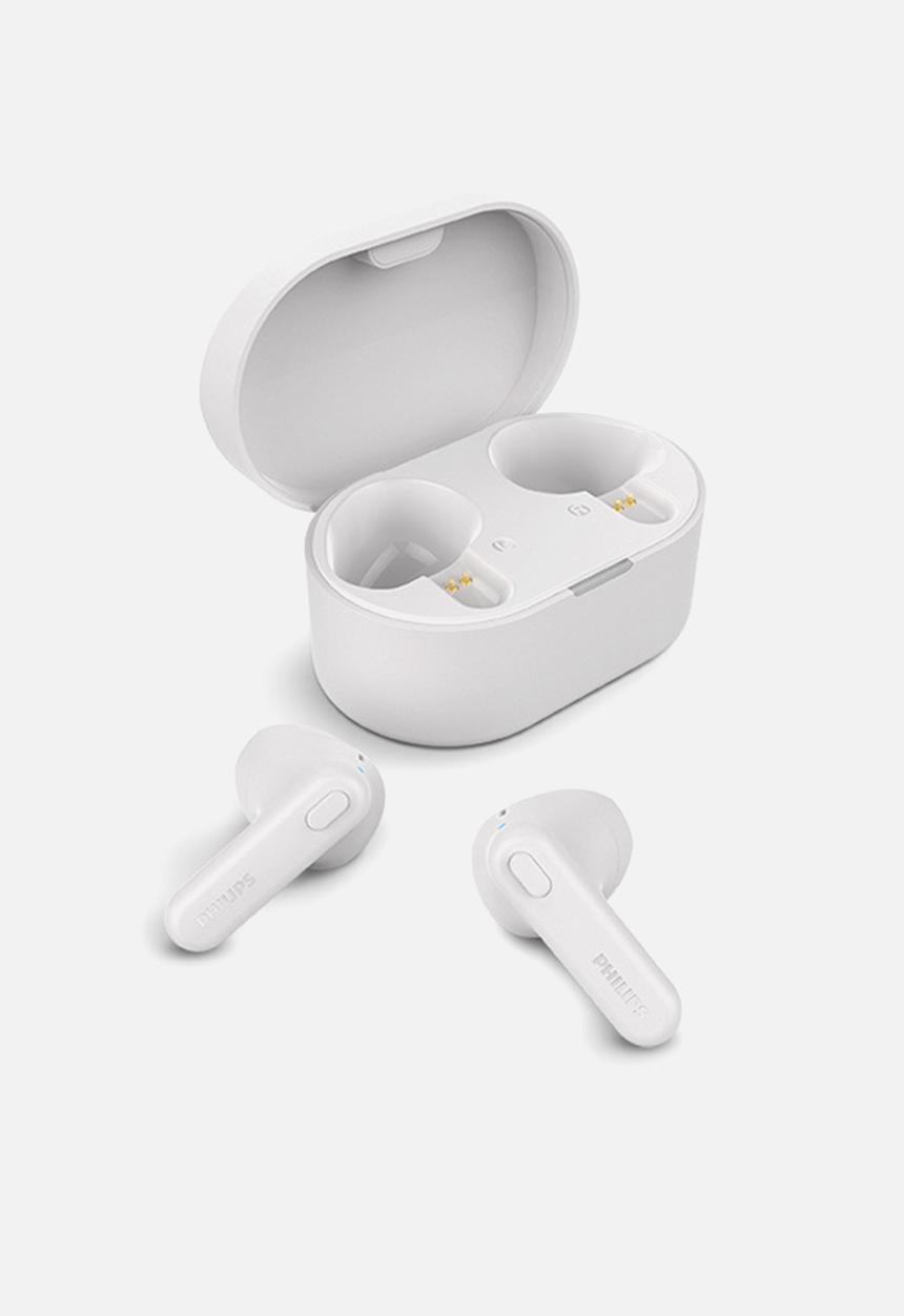 Philips - TAT1138 Pod Style TWS In Ear +IPX4 - WHITE