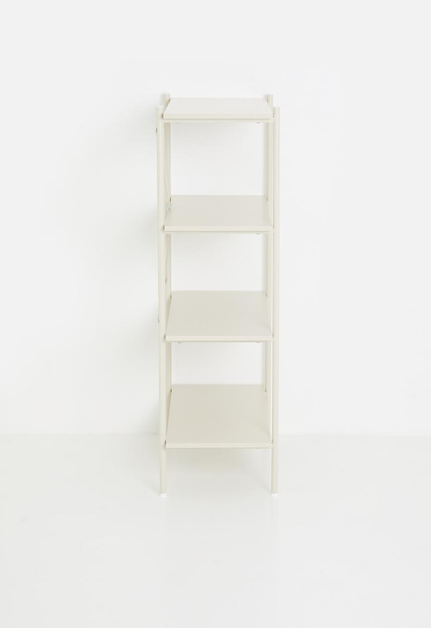 Sixth Floor - Marlo 4 tier shelf unit - neutral