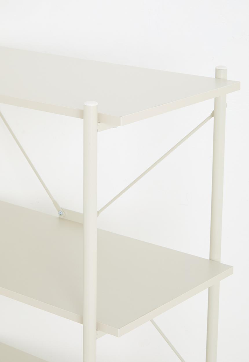Sixth Floor - Marlo 4 tier shelf unit - neutral