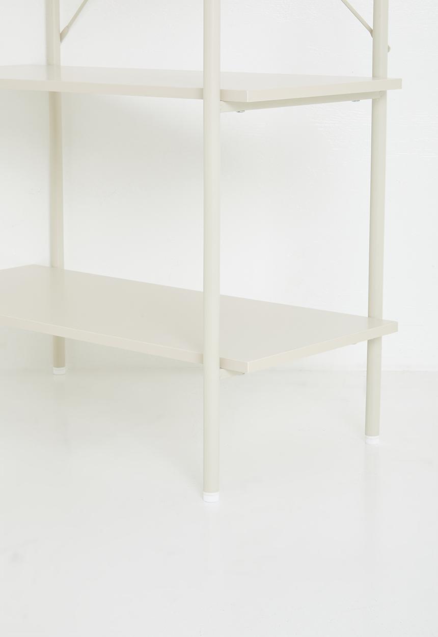 Sixth Floor - Marlo 4 tier shelf unit - neutral