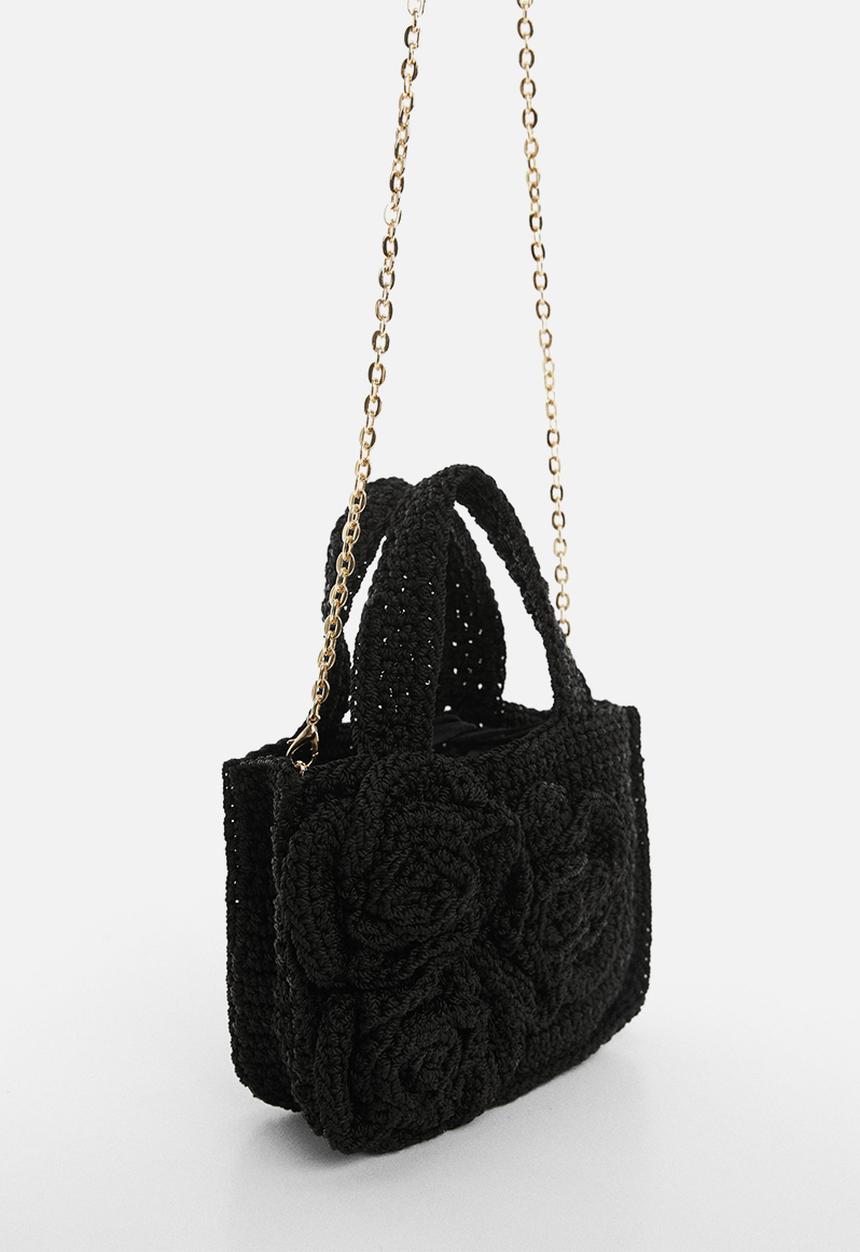 MANGO - Bag valle - black