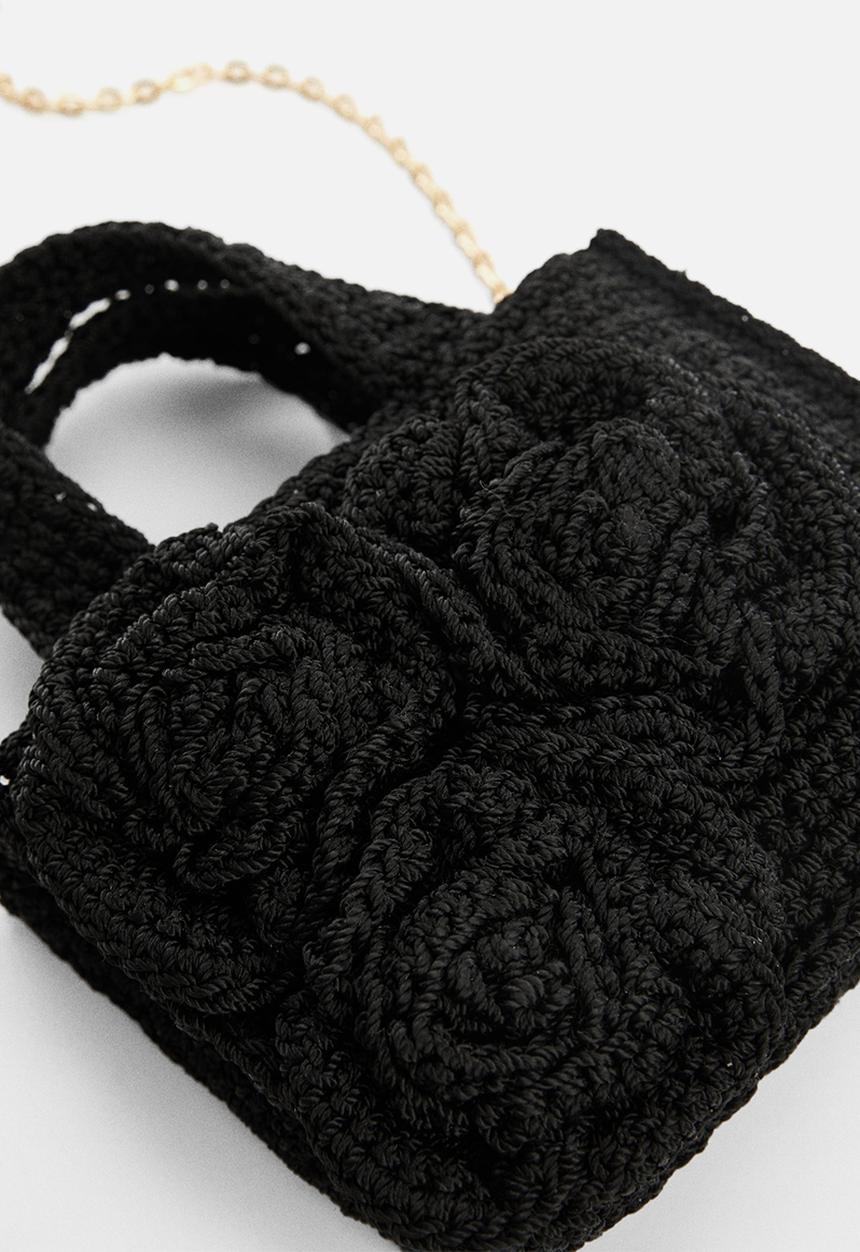 MANGO - Bag valle - black