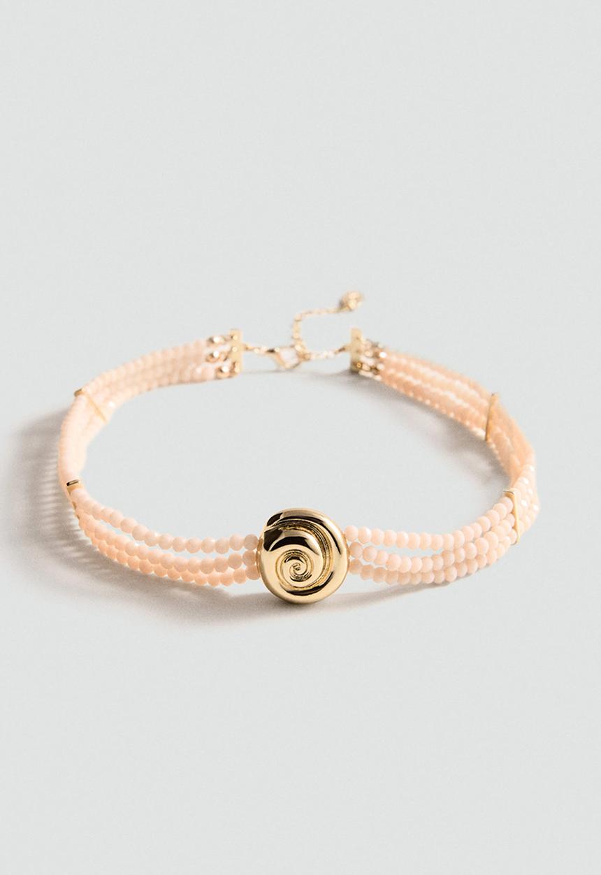 MANGO - Necklace roxanne - gold