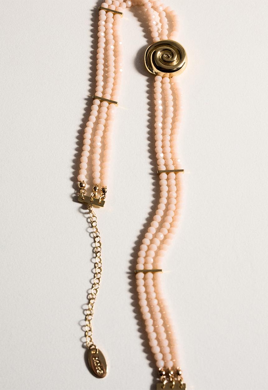 MANGO - Necklace roxanne - gold