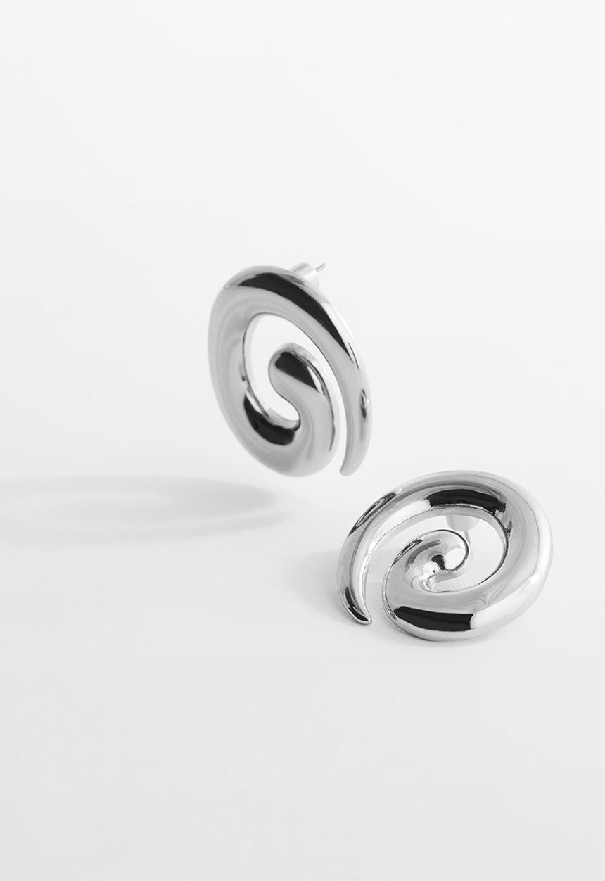 MANGO - Earrings ava - silver