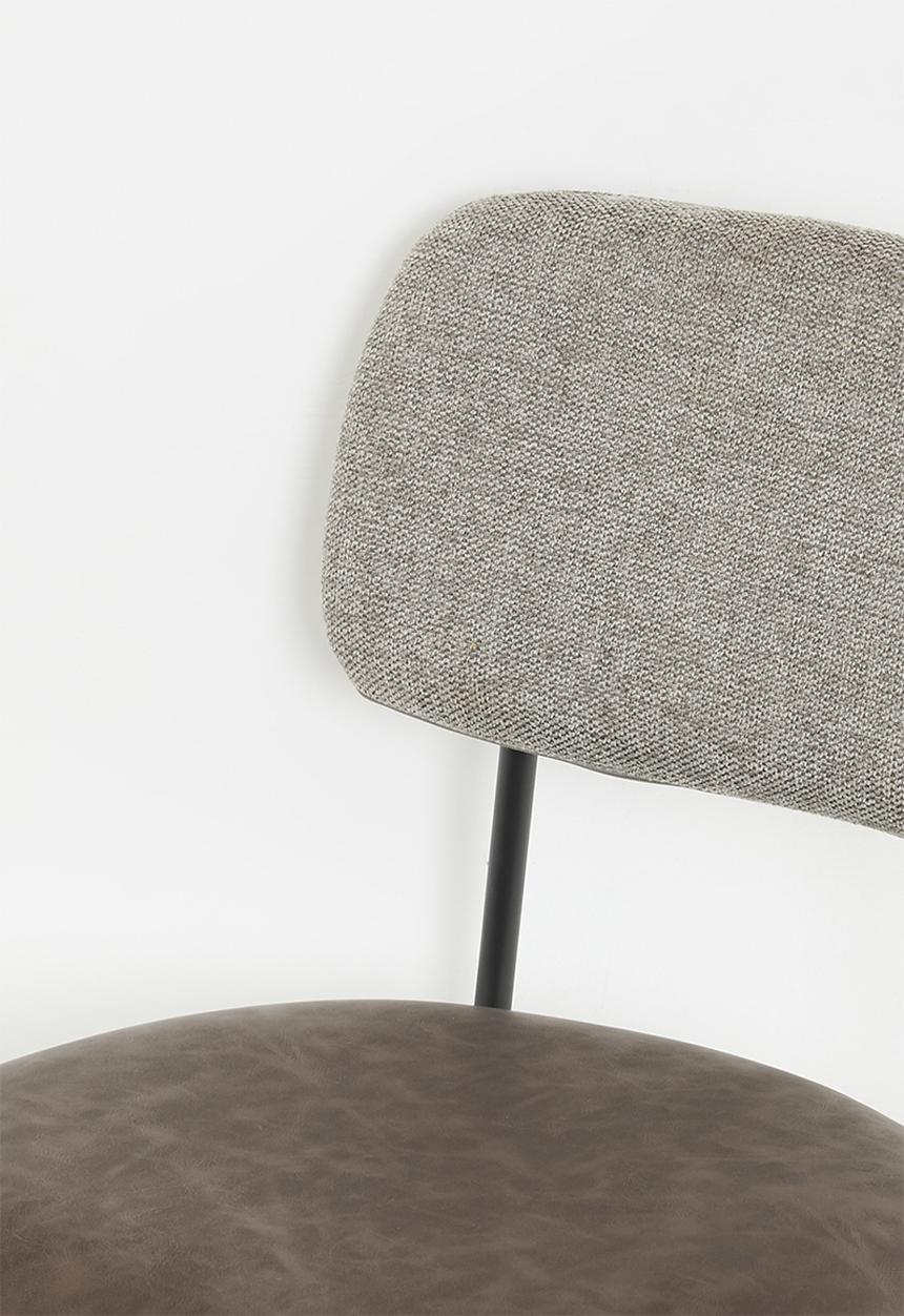 Sixth Floor - Jetson dining chair set of 2-Charcoal