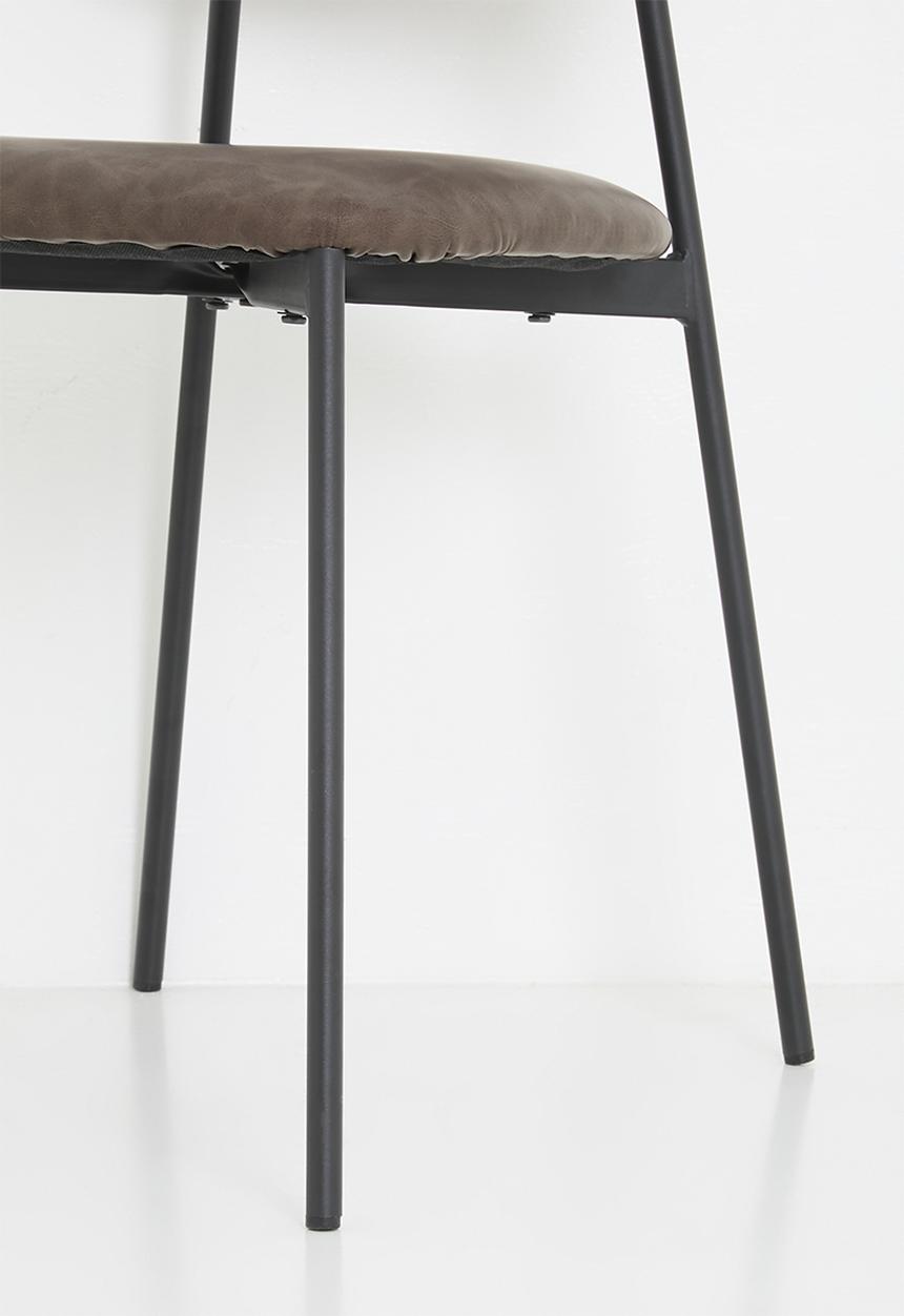 Sixth Floor - Jetson dining chair set of 2-Charcoal