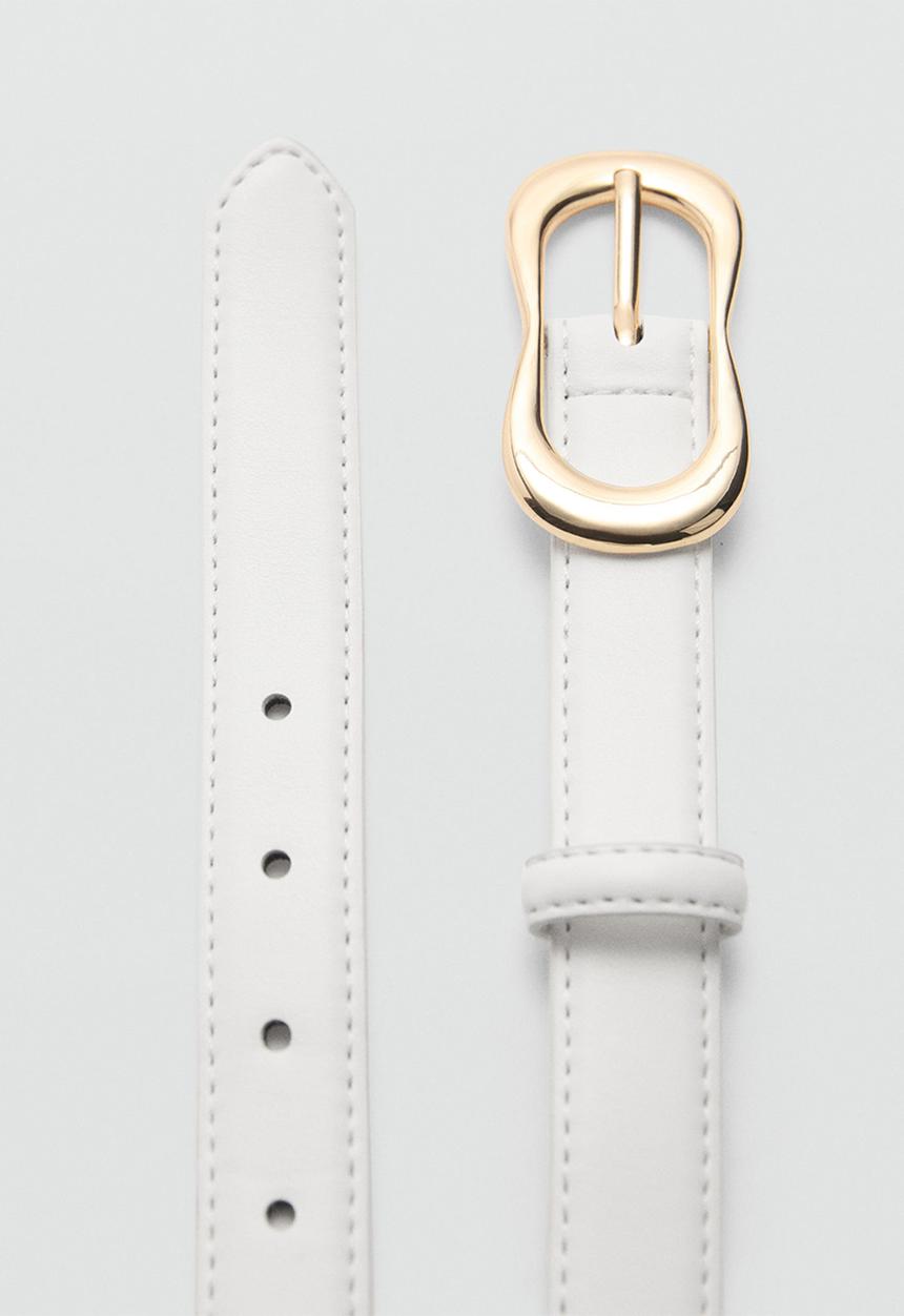 MANGO - Belt mila - light beige