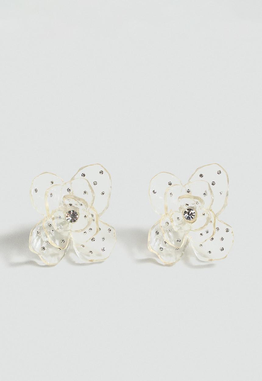 MANGO - Earrings asun - silver