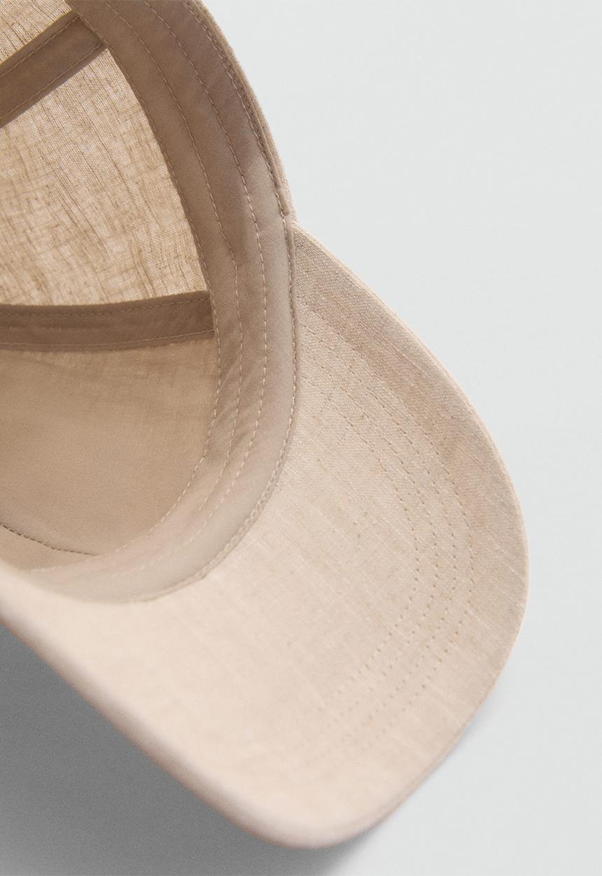 MANGO - Cap quoteli - light beige