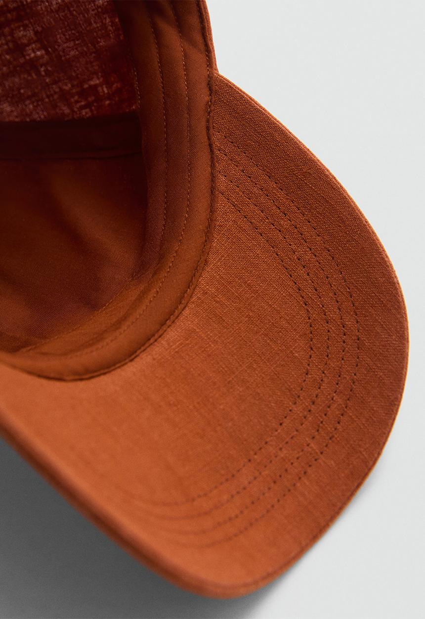 MANGO - Cap quoteli - orange