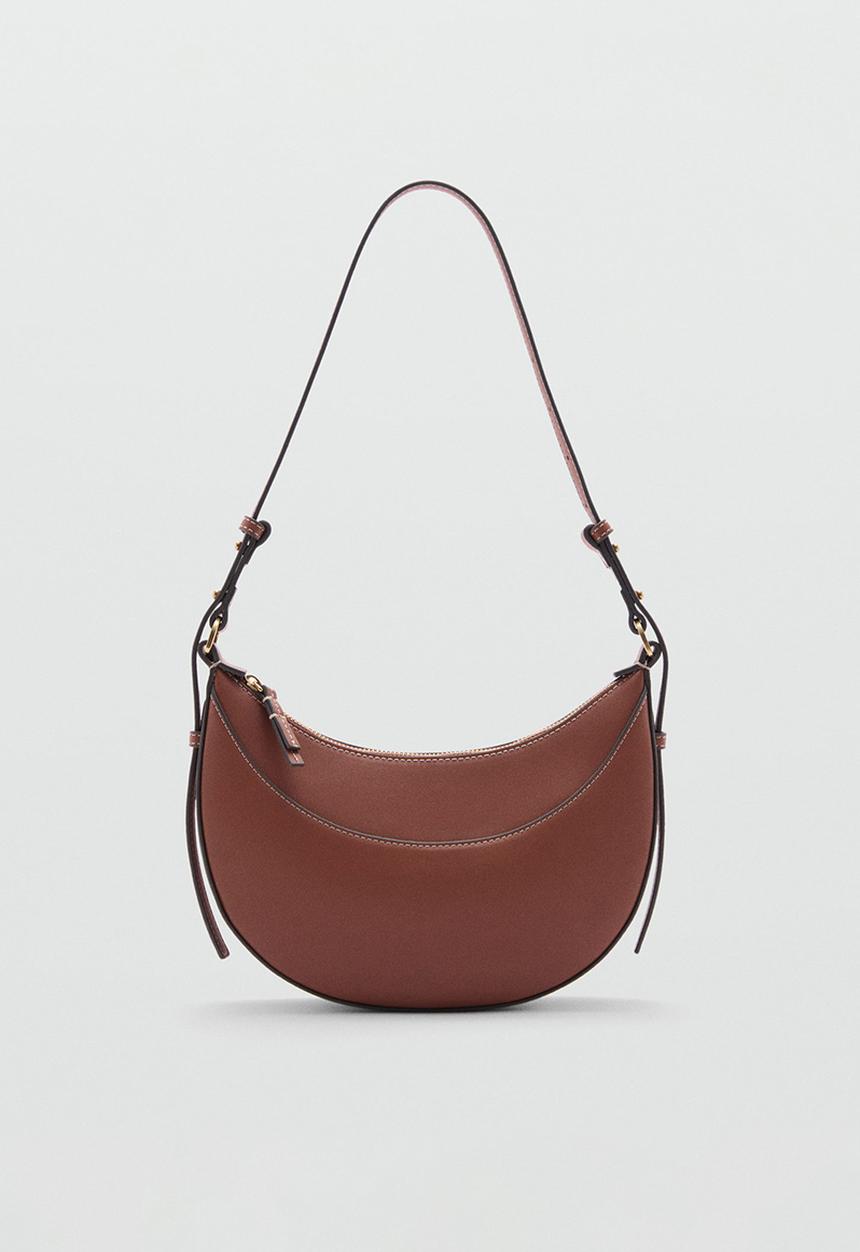 MANGO - Bag lago - beige & khaki