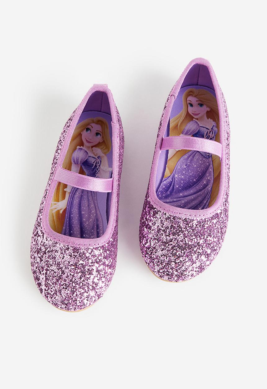 H&M - Glittery ballet pumps - purple