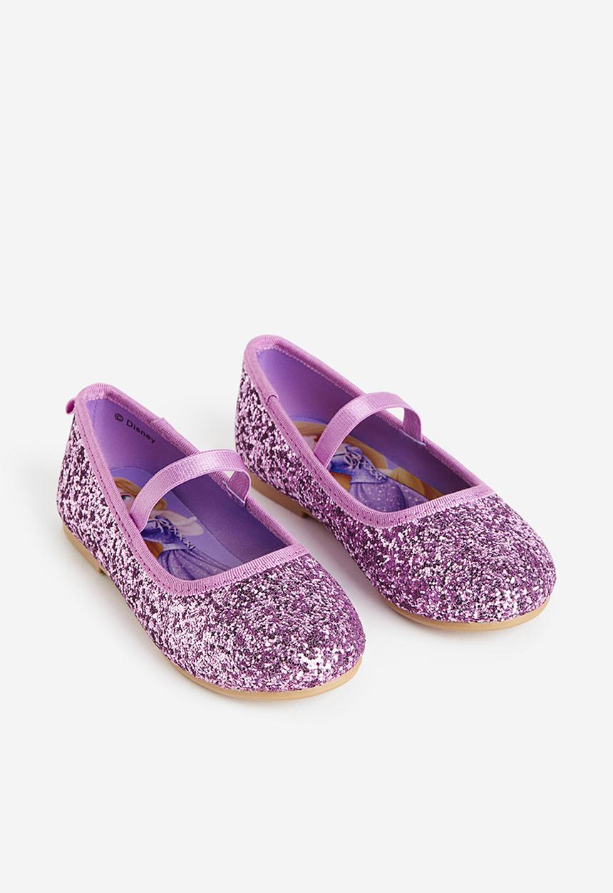 H&M - Glittery ballet pumps - purple