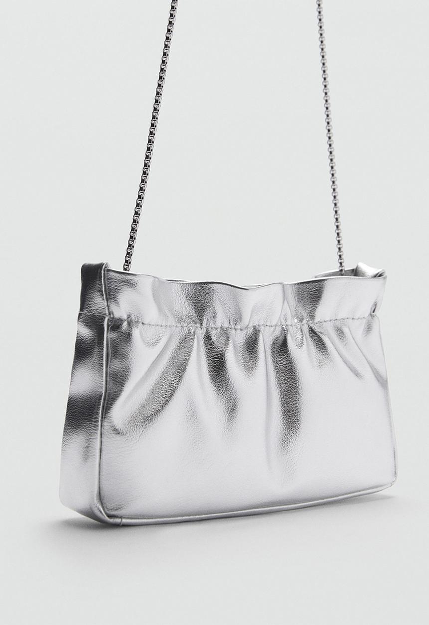 MANGO - Bag aiba - silver