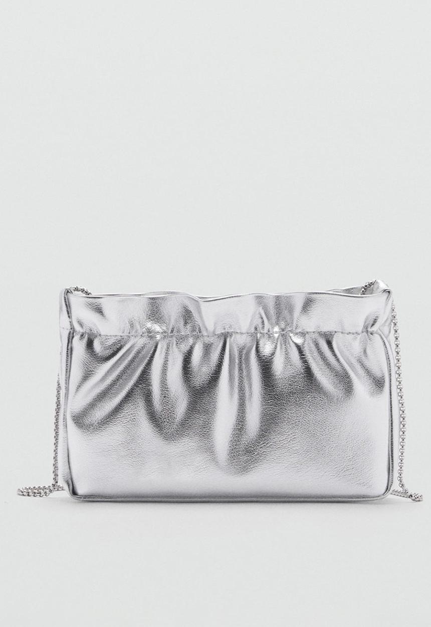 MANGO - Bag aiba - silver
