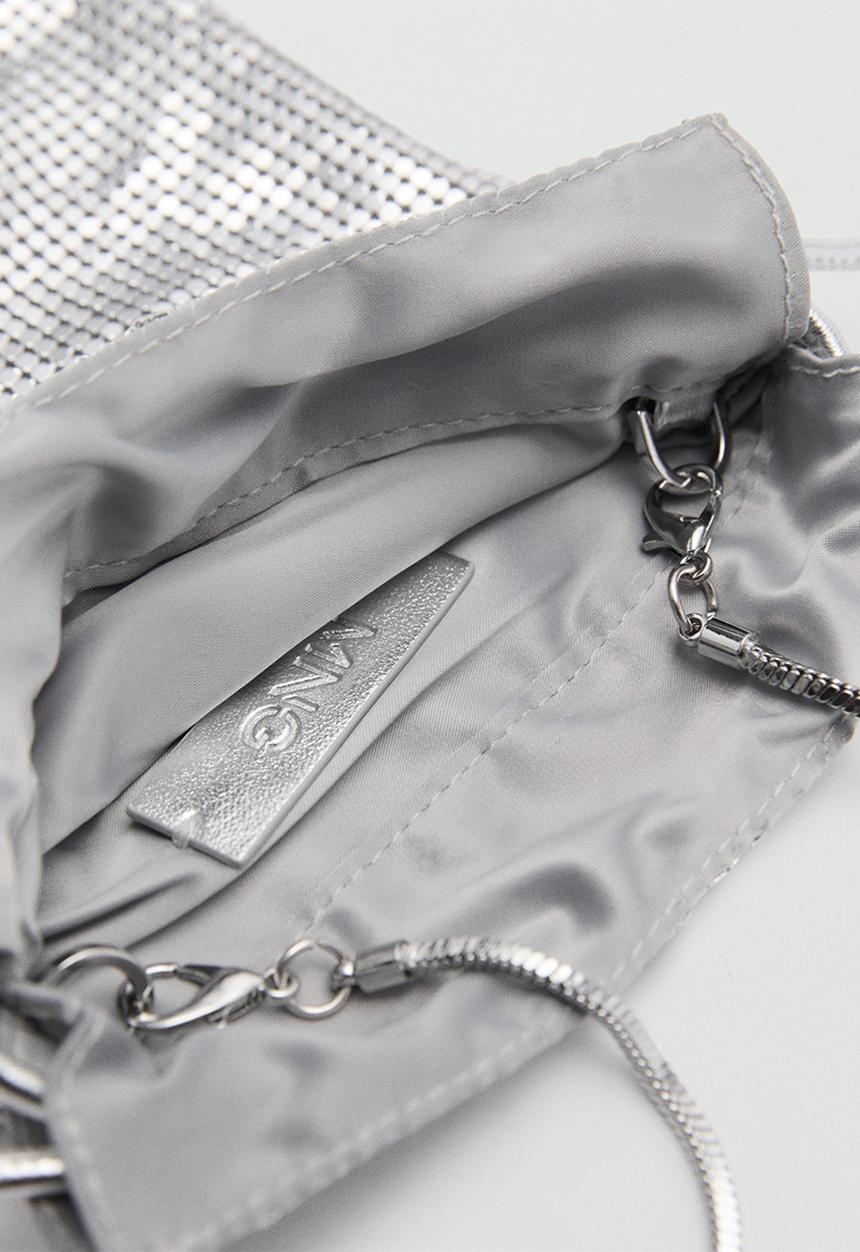 MANGO - Bag fran - silver