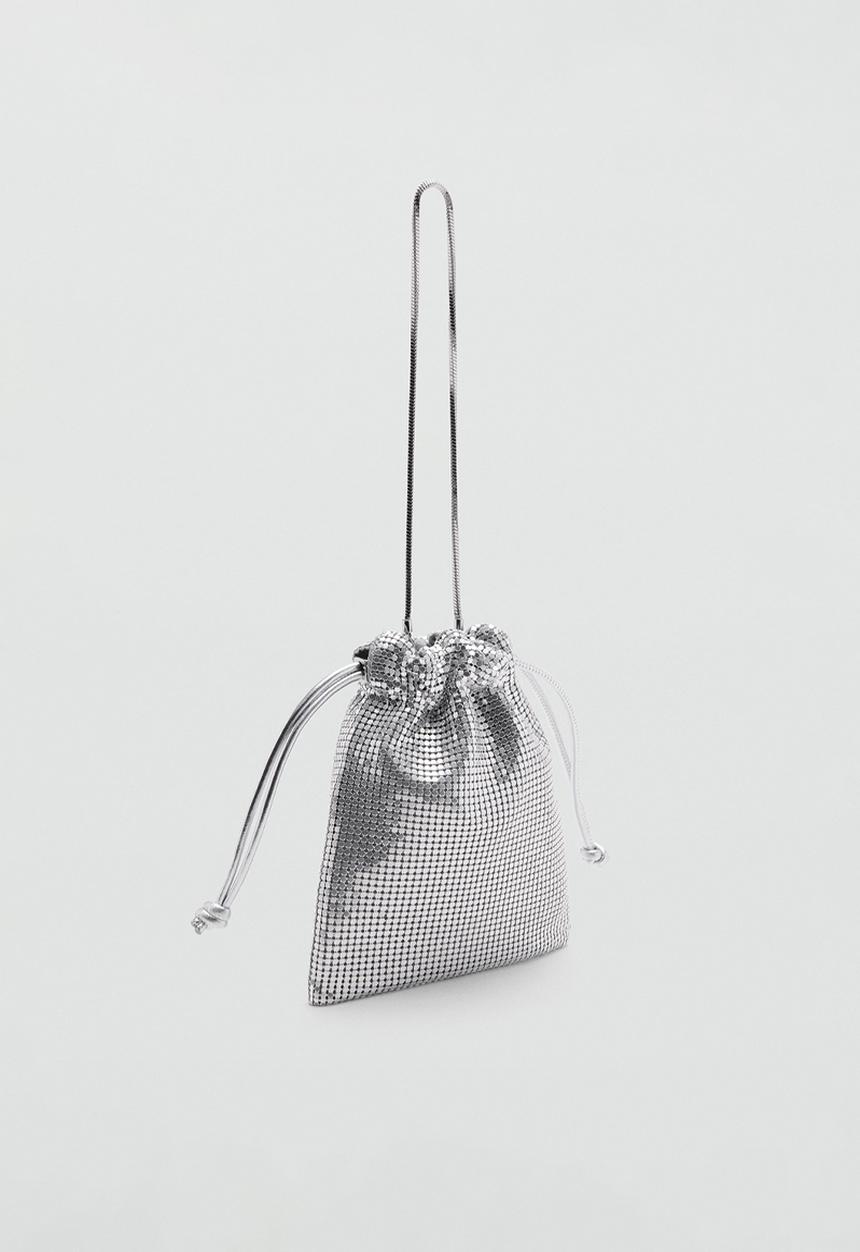 MANGO - Bag fran - silver