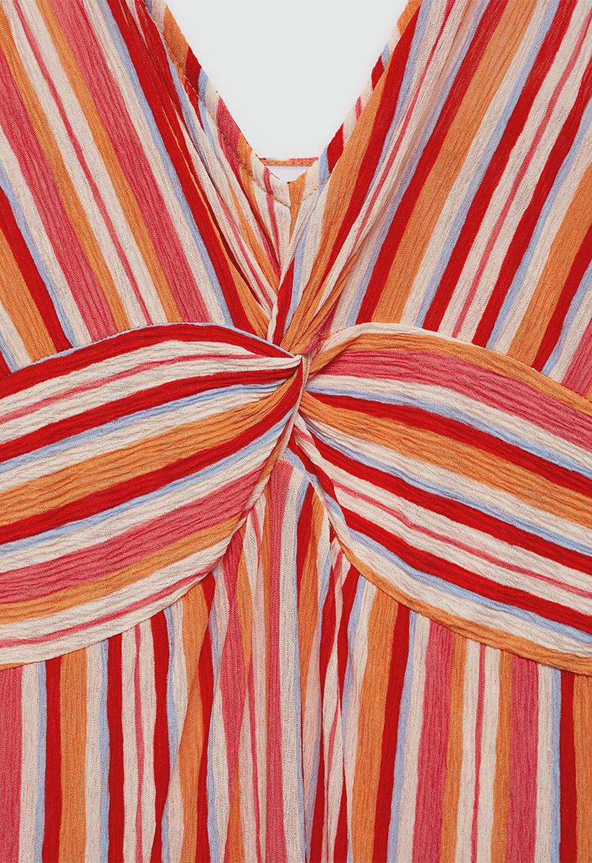 MANGO - Plus Dress Pomi - Orange