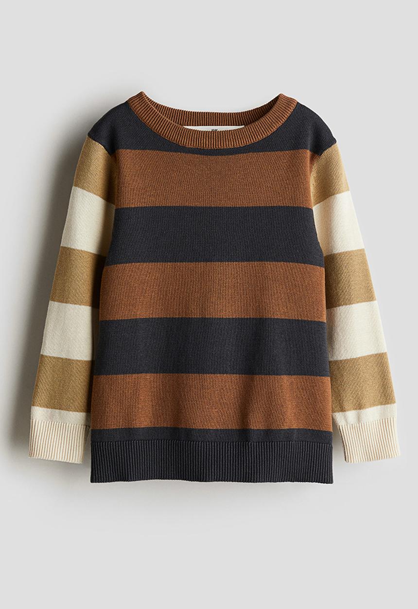 H&M - Cotton jumper - brown multi